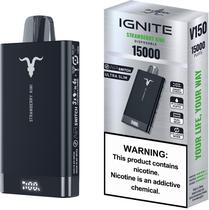 Vaper Descartavel Ignite V150 5% Nicotina 15000 Puffs - Strawberry Kiwi