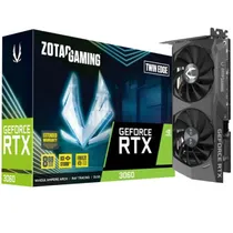 Placa de Vídeo 12GB Exp. GF-RTX3060 Zotac Twin Edge