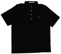 Outlet Camisa Polo Criquet Preto Liso Masculina