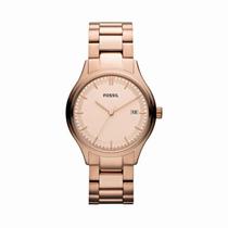 Relogio Analogico Feminino Fossil ES3162 - Rosa Ouro