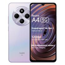 Smartphone Xiaomi Redmi A4 5G Global 128GB 4GB Ram Dual Sim Tela 6.88" - Roxo (Lacre Pequeno)