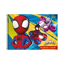 Cuaderno de Dibujo Tilibra Marvel Spidey And His Amazing Friends 349660 80 Hojas Surtido 1 Pieza