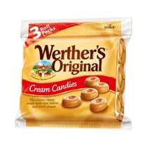 Caramelos Storck Werther's Original Cream Candies 3 X 50G