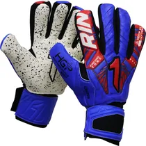 Luva para Goleiro Kids Rinat Egotiko Vengador Turf Inf - Azul/Vermelho