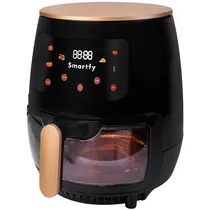 Fritadeira Eléctrica Smartfy AF01B 1.400 Watts 220V ~ 50/60 HZ - Preto/Dourado
