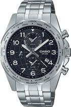 Relogio Casio Analogico MTP-W500D-1AVDF - Prateado/Preto