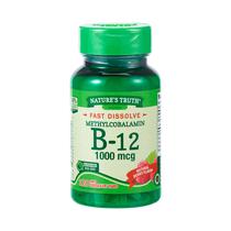 Vitamina B-12 Nature's Truth Methylcobalamin 1000MCG 120 Capsulas