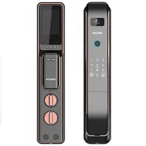 Fechadura EletrÔnica para Porta Philips DDL303-VP-5HWS com Câmera - Copper