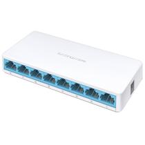 Switch Mercusys Desktop MS108 com 8 Portos de 10/100MBPS Bivolt - Branco