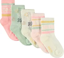 Meias Infantil Orchestra Afiovz-Roc - Feminina (5 Pares)