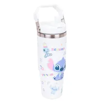 Garrafa Térmica com Alça Retrátil 750ML - Branco