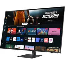 Monitor Smart 43" Samsung M7 M70D LS43DM702UN Uhd 4K - Black