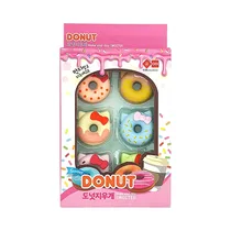 Kit de Mini Borradores Donut XGD-767-1 6 Unidades