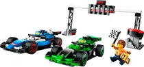 Lego City F1 Grid With Vcarb & Sauber Race Cars - 60474 (313 Peças)