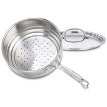 Vaporizador com Tampa Cuisinart 7116-20 Universal 20CM - Prata