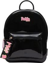 Mochila Petite Jolie PJ11262IN - Preto Bubble Pink