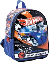 Mochila Hot Wheels Preto/Azul - 75137