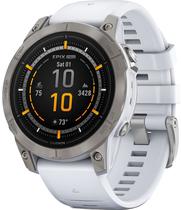 Relogio GPS Garmin Epix Pro (Gen 2) Sapphire Edition 47MM 010-02803-20 Titanium/Whitestone