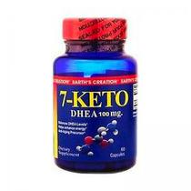 7 Keto Dhea 100MG Earth's Creation 60 Capsulas