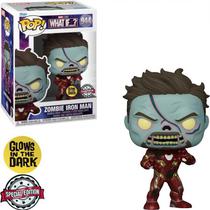 Funko Pop Marvel What Iff ? S2 Iron Man Zombie Glow *Ex* 944