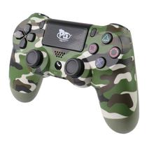 Controle para Console Play Game Dualshock - Bluetooth - para Playstation 4 - Verde Camuflado - Sem Caixa