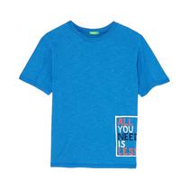 Camiseta Infantil Benetton 3Z7QC101E 21H