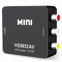 Adaptador de Video HDL HDMI para Rca Full HD  Preto