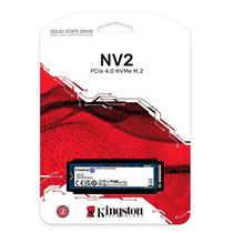 SSD Kingston NV2, 1TB, M.2 Nvme, Leitura 3500MB/s, Gravacao 2100MB/s, SNV2S/1000G