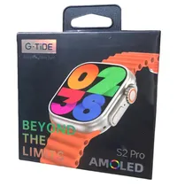 Smart Watch G-Tide S2 Pro Tela Amoled 49MM - Black+Orange+Black