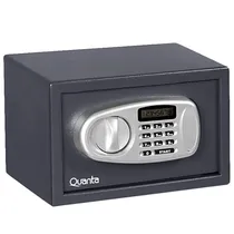 Cofre Digital Quanta QTCOF16 16 Litros Senha de 8 Dígitos A Pilha - Cinza