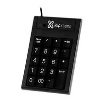 Mini Teclado Klip KNP-100 Numerico Abacus - Preto