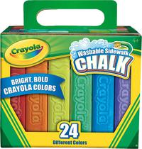 Giz Crayola Washable Sidewalk Chalk 51-2024 (24 Unidades)