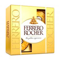 Bombom Ferrero Rocher com 4 Unidades 50G