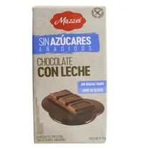 Barra de Chocolate Ao Leite Mazzei Befit Sem Açúcar - 75G