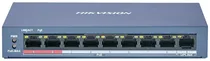 Hub Switch Hikvision DS-3E0109P-e/M Poe 8 Portas