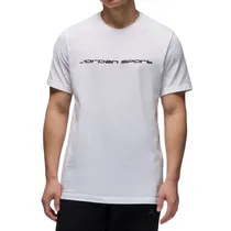 Remera Nike Jordan Sport DRY Fit Crew Blanco