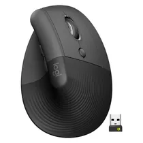 Mouse Logitech Lift Vertical 910-006466 4000 Dpi Sem Fio - Grafite