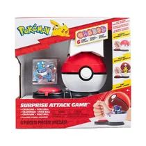 Kit de Juego Pokémon Surprise Attack Game Croagunk + Poké Ball PKW3719