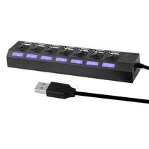 Hub Satellite A-HUB16 7 Portos USB - Black