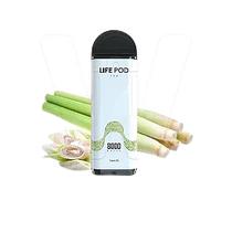 Refil Life Pod 8000 Puffs - Lemon Grass