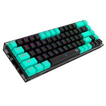 Teclado Redragon Wireless Castor Pro K631RGB-Pro-BG - Preto/Verde