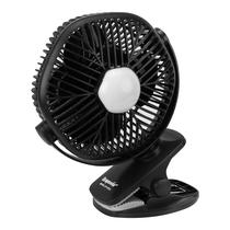 Mini Ventilador Portatil Ecopower EP-V010 - 10W - Recarregavel - com Luz - Preto