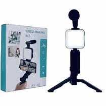 Geral Estabilizador Kit Luz LED Vlog AY-49