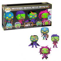 Funko Pop Marvel What Iff ? Black Light 4PACK 69116