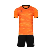 Short Sleeve Football Set (Adults) Neon Orange M