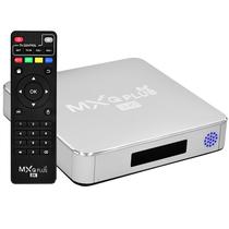 Receptor TV Box MXQ Plus 5G 8K / Ultra HD / 256GB / 64GB / Wifi / USB / HDMI - Silver