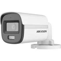 Camera de Vigilancia Hikvision Bullet DS-2CE10KF0T-LPFS 3K Colorvu 2.8MM - Branco/Preto