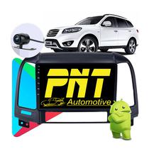 Central Multimidia PNT Hyundai Santa Fe (05-12) And 11 2GB/64GB Quadcore Carplay+And Auto (Negro) Sem TV