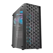 Gabinete Gamer Aigo Darkflash DK351 RGB Mid Tower - Preto (Caixa Danificada)