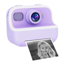 Camera para Crianca Printing M8 / 2.4" / 1000MAH / Inclui Papel Termico (3 Pecas) - Roxo Claro